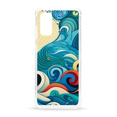 Waves Ocean Sea Abstract Whimsical (2) Samsung Galaxy S20 6 2 Inch Tpu Uv Case by Jancukart