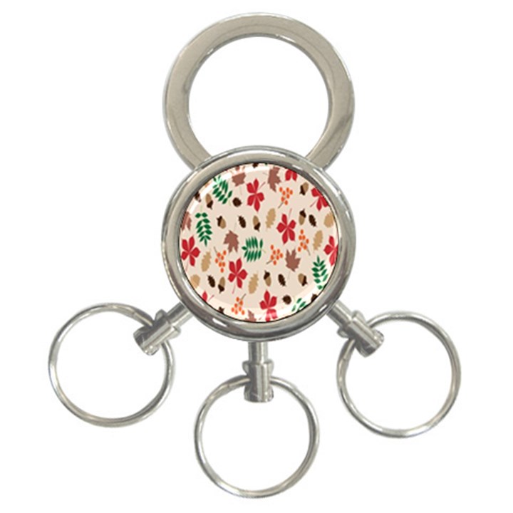 Autumn-5 3-Ring Key Chain