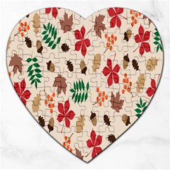 Autumn-5 Jigsaw Puzzle (heart) by nateshop