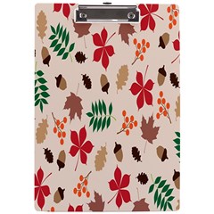 Autumn-5 A4 Acrylic Clipboard by nateshop