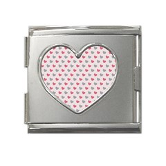 Background-101 Mega Link Heart Italian Charm (18mm) by nateshop