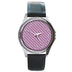 Background-102 Round Metal Watch by nateshop