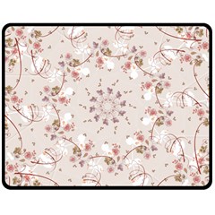 Background-103 Two Sides Fleece Blanket (medium) by nateshop