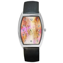 Background-104 Barrel Style Metal Watch by nateshop