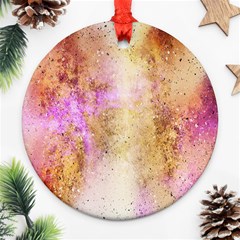 Background-104 Round Ornament (two Sides) by nateshop