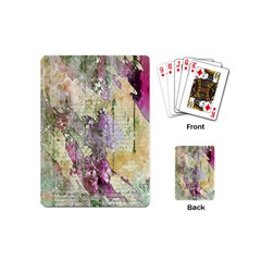 Background-105 Playing Cards Single Design (mini) by nateshop