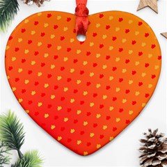 Background-108 Heart Ornament (Two Sides)