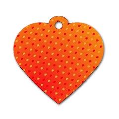 Background-108 Dog Tag Heart (One Side)