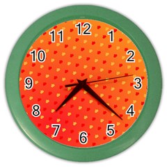 Background-108 Color Wall Clock