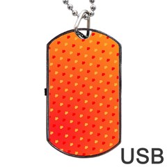 Background-108 Dog Tag USB Flash (Two Sides)