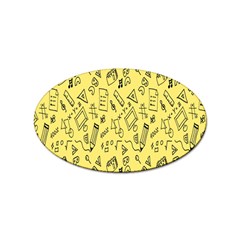 Back-to-school Sticker Oval (10 Pack) by nateshop