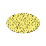 Back-to-school Sticker Oval (100 pack) Front