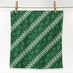 Batik-green Face Towel by nateshop