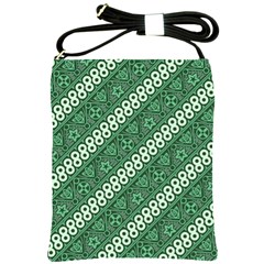 Batik-green Shoulder Sling Bag by nateshop