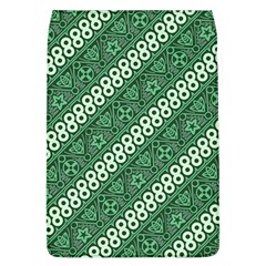 Batik-green Removable Flap Cover (l) by nateshop