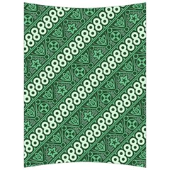 Batik-green Back Support Cushion by nateshop