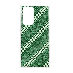 Batik-green Samsung Galaxy Note 20 Ultra Tpu Uv Case by nateshop