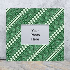 Batik-green White Wall Photo Frame 5  X 7  by nateshop