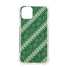 Batik-green Iphone 11 Pro 5 8 Inch Tpu Uv Print Case by nateshop