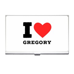 I Love Gregory Business Card Holder by ilovewhateva