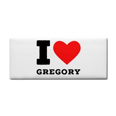 I Love Gregory Hand Towel by ilovewhateva