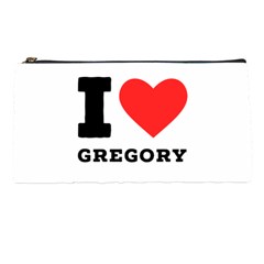 I Love Gregory Pencil Case by ilovewhateva