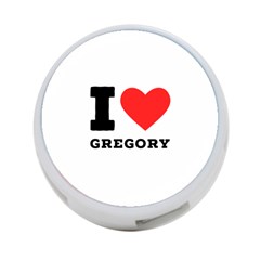 I Love Gregory 4-port Usb Hub (two Sides) by ilovewhateva