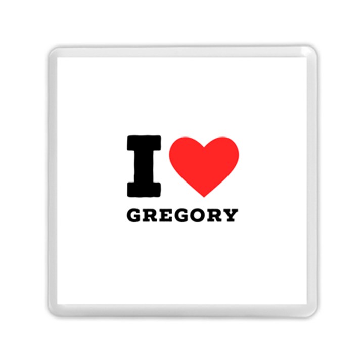 I love gregory Memory Card Reader (Square)