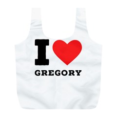 I Love Gregory Full Print Recycle Bag (l) by ilovewhateva