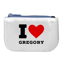 I Love Gregory Large Coin Purse by ilovewhateva