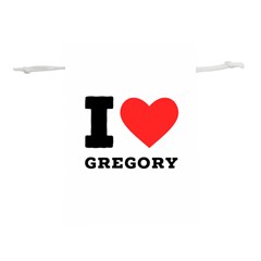 I Love Gregory Lightweight Drawstring Pouch (s) by ilovewhateva