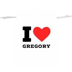 I Love Gregory Lightweight Drawstring Pouch (xl) by ilovewhateva