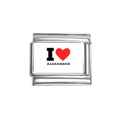 I Love Alexander Italian Charm (9mm) by ilovewhateva