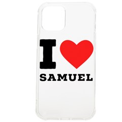 I Love Samuel Iphone 12 Pro Max Tpu Uv Print Case by ilovewhateva