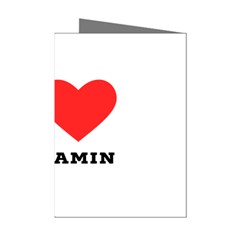 I Love Benjamin Mini Greeting Cards (pkg Of 8) by ilovewhateva