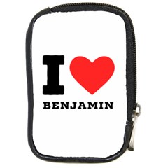 I Love Benjamin Compact Camera Leather Case by ilovewhateva