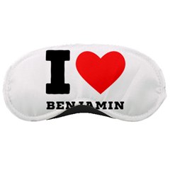 I Love Benjamin Sleeping Mask by ilovewhateva