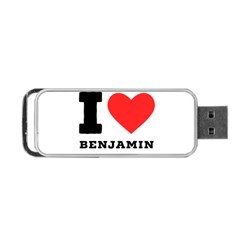 I Love Benjamin Portable Usb Flash (one Side) by ilovewhateva