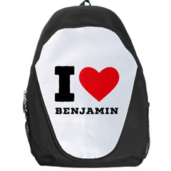 I Love Benjamin Backpack Bag by ilovewhateva