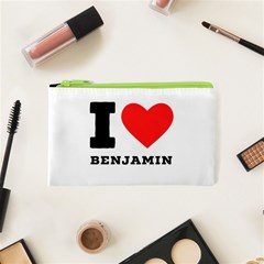 I Love Benjamin Cosmetic Bag (xs) by ilovewhateva