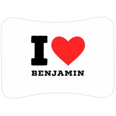 I Love Benjamin Velour Seat Head Rest Cushion by ilovewhateva