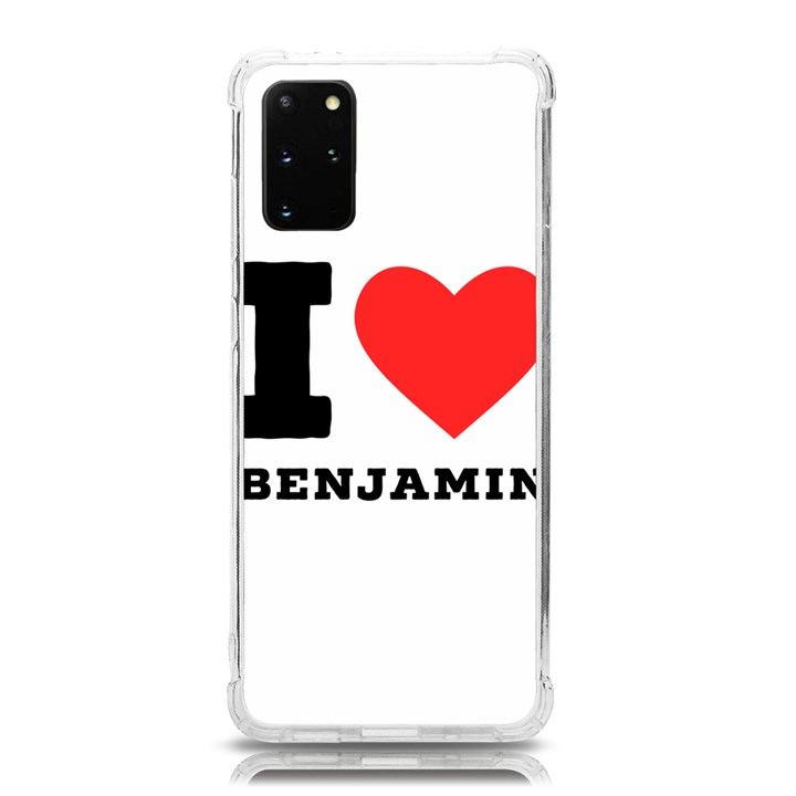 I love benjamin Samsung Galaxy S20Plus 6.7 Inch TPU UV Case