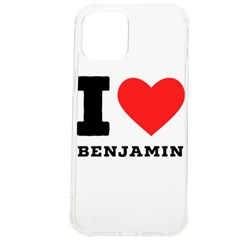 I Love Benjamin Iphone 12 Pro Max Tpu Uv Print Case by ilovewhateva