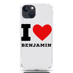 I Love Benjamin Iphone 13 Tpu Uv Print Case