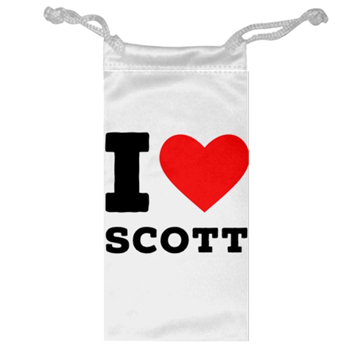 I love scott Jewelry Bag