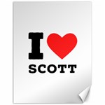 I love scott Canvas 12  x 16  11.86 x15.41  Canvas - 1