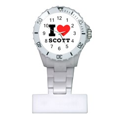 I Love Scott Plastic Nurses Watch by ilovewhateva