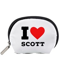 I Love Scott Accessory Pouch (small) by ilovewhateva