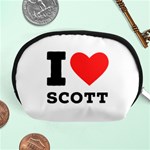 I love scott Accessory Pouch (Medium) Front