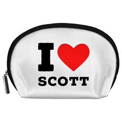 I Love Scott Accessory Pouch (large) by ilovewhateva